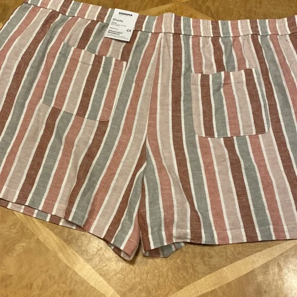 NWT!! Sonoma Goods For Life Ultra comfort Waistband Shorts Size 4X - Picture 3 of 9